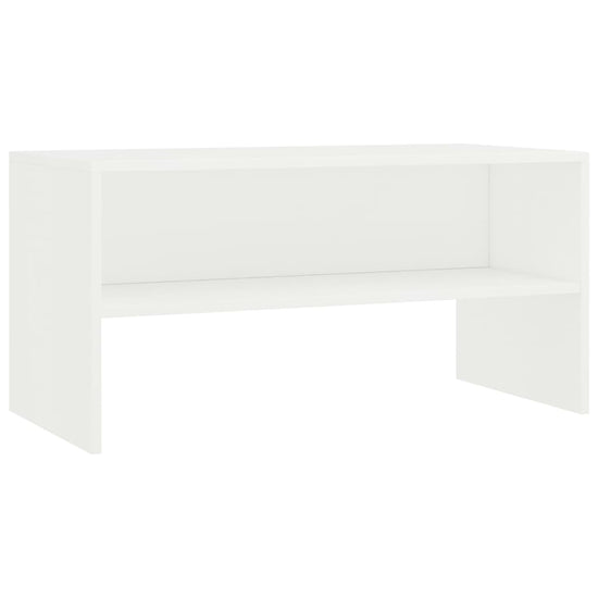 Tv-meubel 80x40x40 cm bewerkt hout wit MeubelReus
