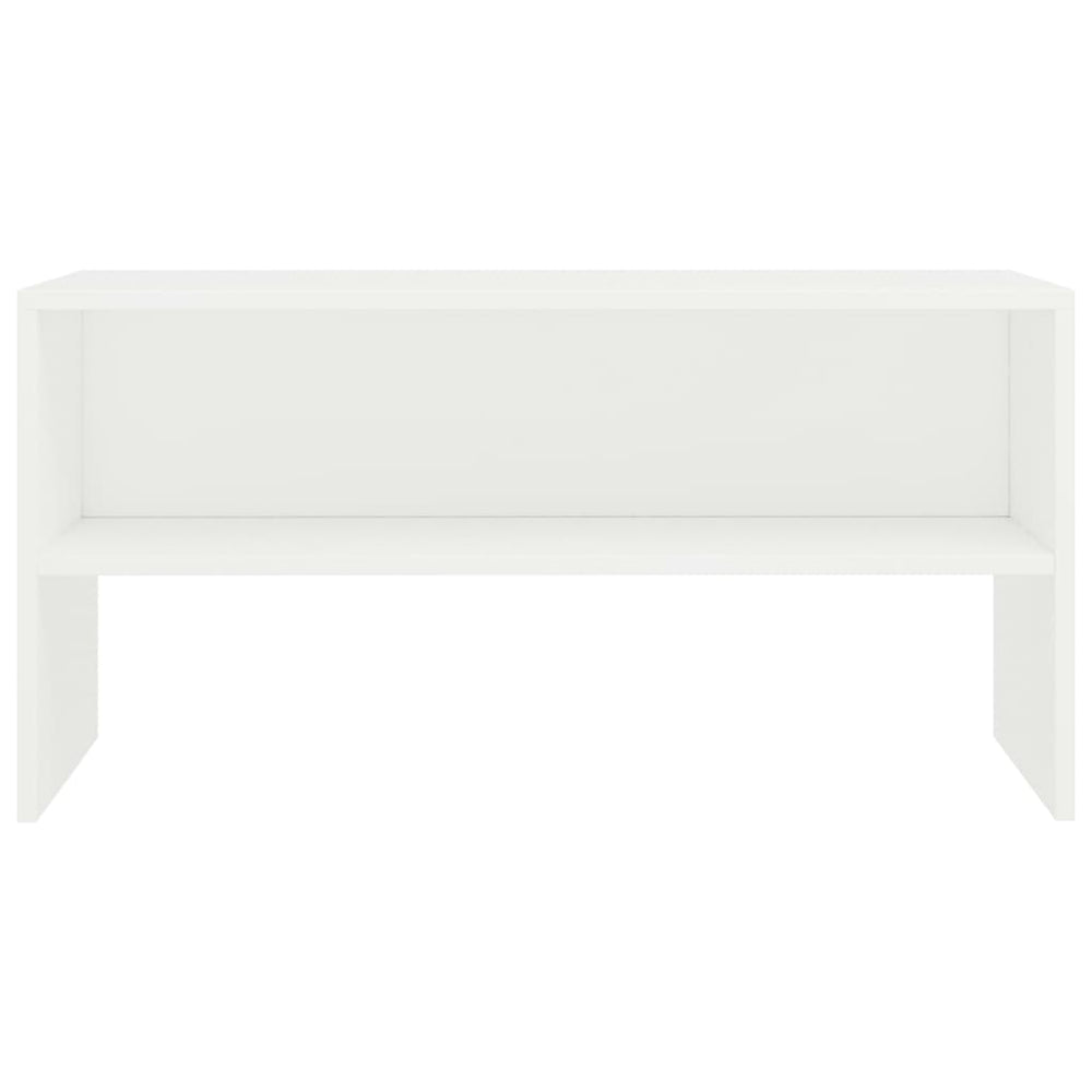 Tv-meubel 80x40x40 cm bewerkt hout wit MeubelReus