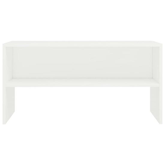 Tv-meubel 80x40x40 cm bewerkt hout wit MeubelReus