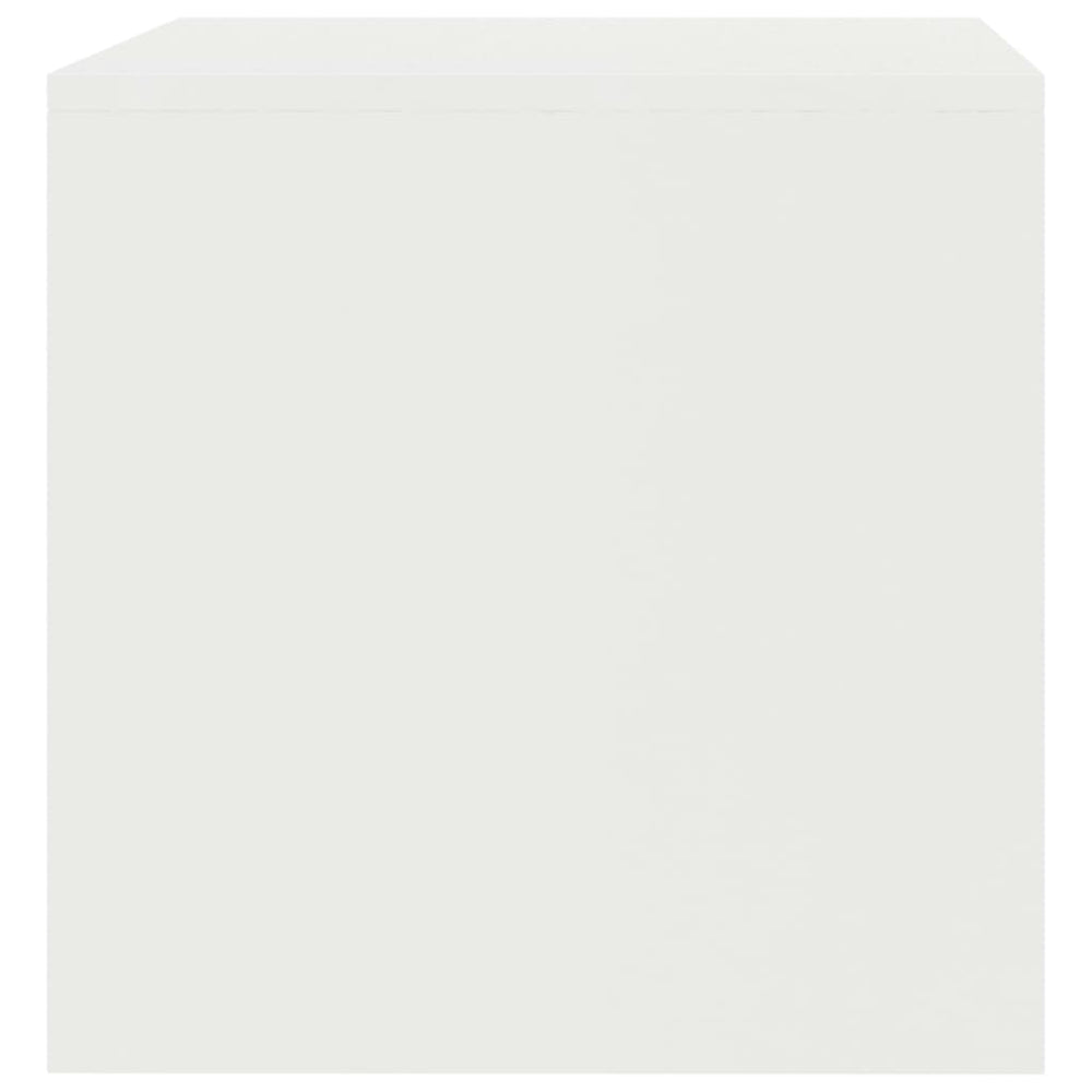 Tv-meubel 80x40x40 cm bewerkt hout wit MeubelReus