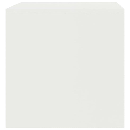 Tv-meubel 80x40x40 cm bewerkt hout wit MeubelReus