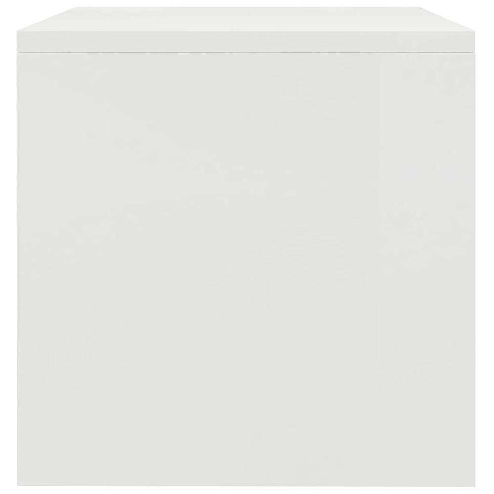Nachtkastjes 2 st 40x30x30 cm bewerkt hout wit MeubelReus