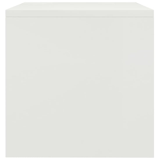 Nachtkastjes 2 st 40x30x30 cm bewerkt hout wit MeubelReus