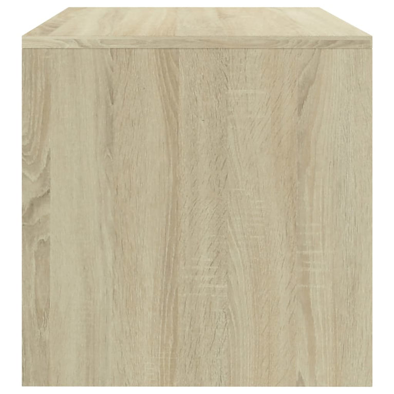 Nachtkastjes 2 st 40x30x30 cm bewerkt hout sonoma eikenkleurig MeubelReus