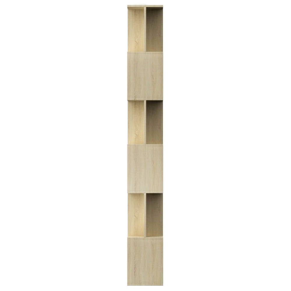 Boekenkast/kamerscherm 80x24x192 cm spaanplaat sonoma eiken MeubelReus