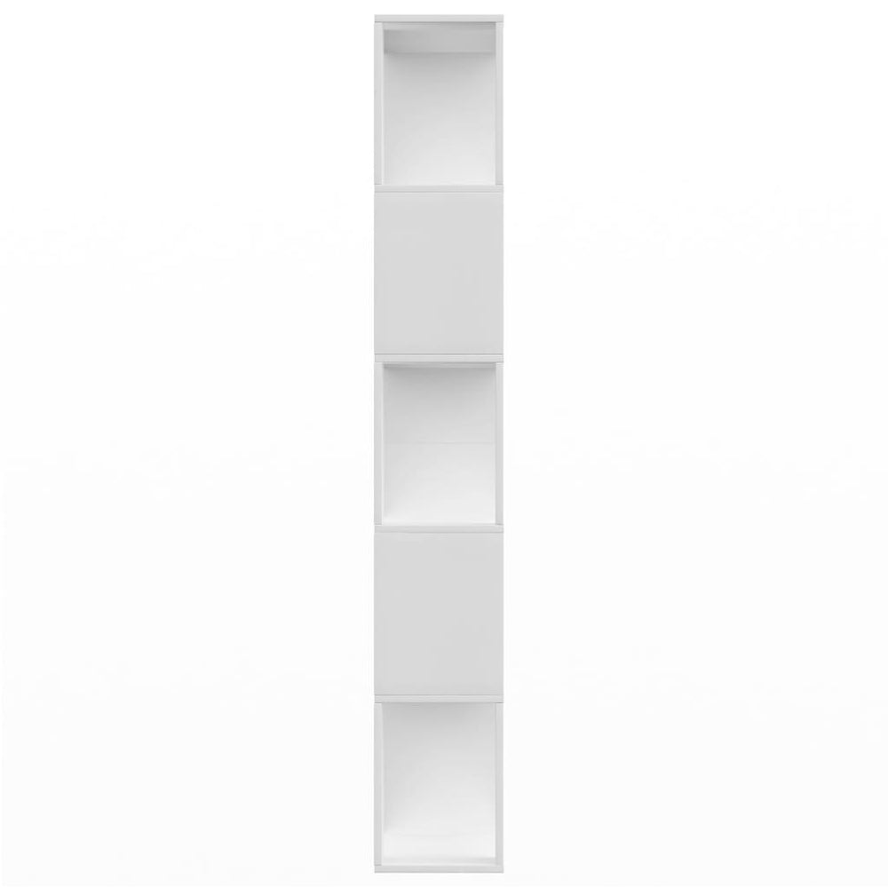 Boekenkast/kamerscherm 80x24x159 cm spaanplaat wit MeubelReus