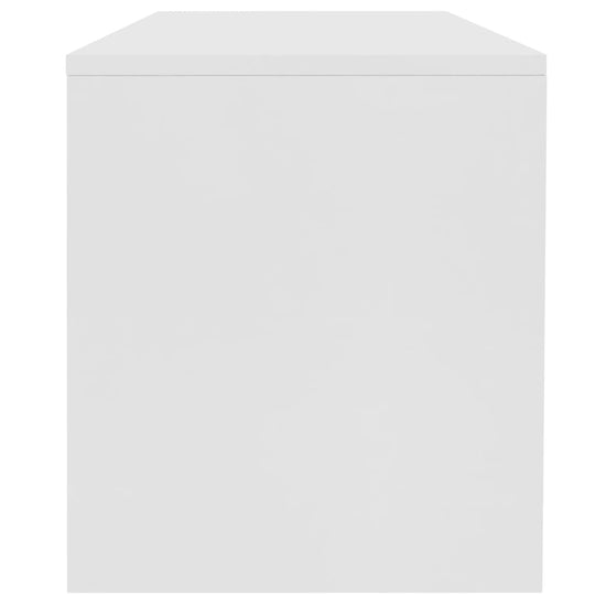 Salontafel 100x40x40 cm bewerkt hout wit MeubelReus