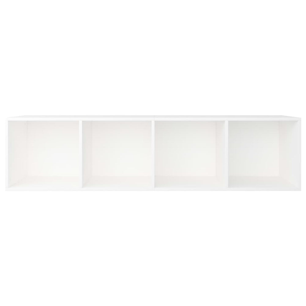 Boekenkast/tv-meubel 36x30x143 cm bewerkt hout wit MeubelReus