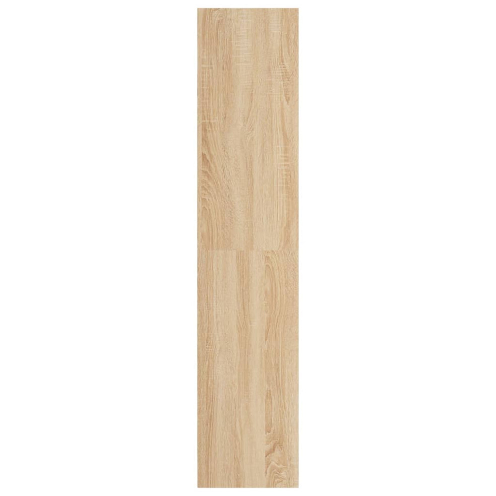 Boekenkast/tv-meubel 36x30x143cm bewerkt hout sonoma eikenkleur MeubelReus
