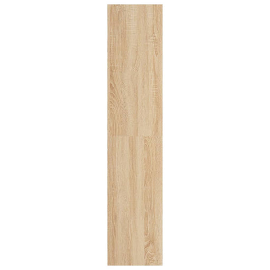 Boekenkast/tv-meubel 36x30x143cm bewerkt hout sonoma eikenkleur MeubelReus