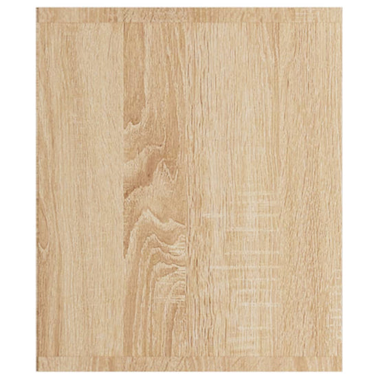Boekenkast/tv-meubel 36x30x143cm bewerkt hout sonoma eikenkleur MeubelReus