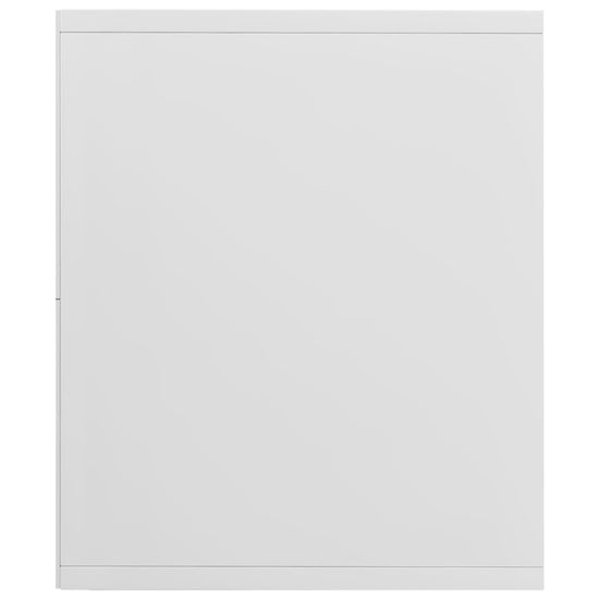 Boekenkast/tv-meubel 36x30x143 cm bewerkt hout hoogglans wit MeubelReus