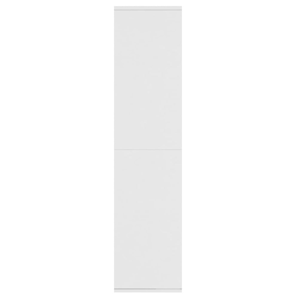 Boekenkast/dressoir 66x30x130 cm bewerkt hout wit MeubelReus