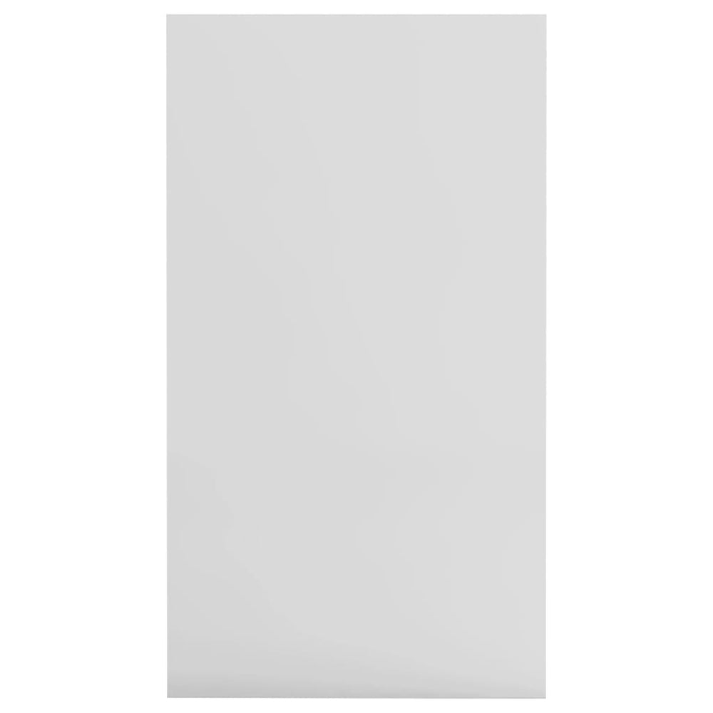 Boekenkast/dressoir 50x25x80 cm spaanplaat hoogglans wit MeubelReus