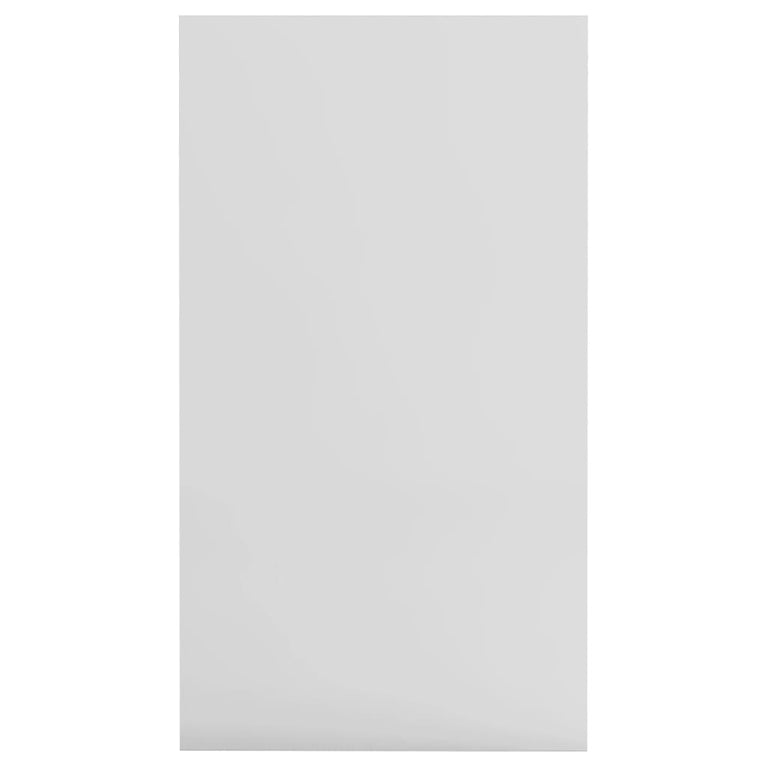 Boekenkast/dressoir 50x25x80 cm spaanplaat hoogglans wit MeubelReus
