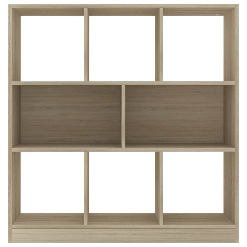 Boekenkast 97,5x29,5x100 cm bewerkt hout sonoma eikenkleurig MeubelReus