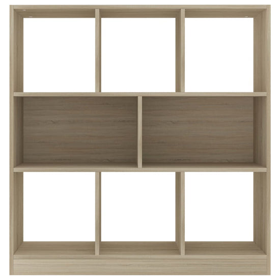 Boekenkast 97,5x29,5x100 cm bewerkt hout sonoma eikenkleurig MeubelReus