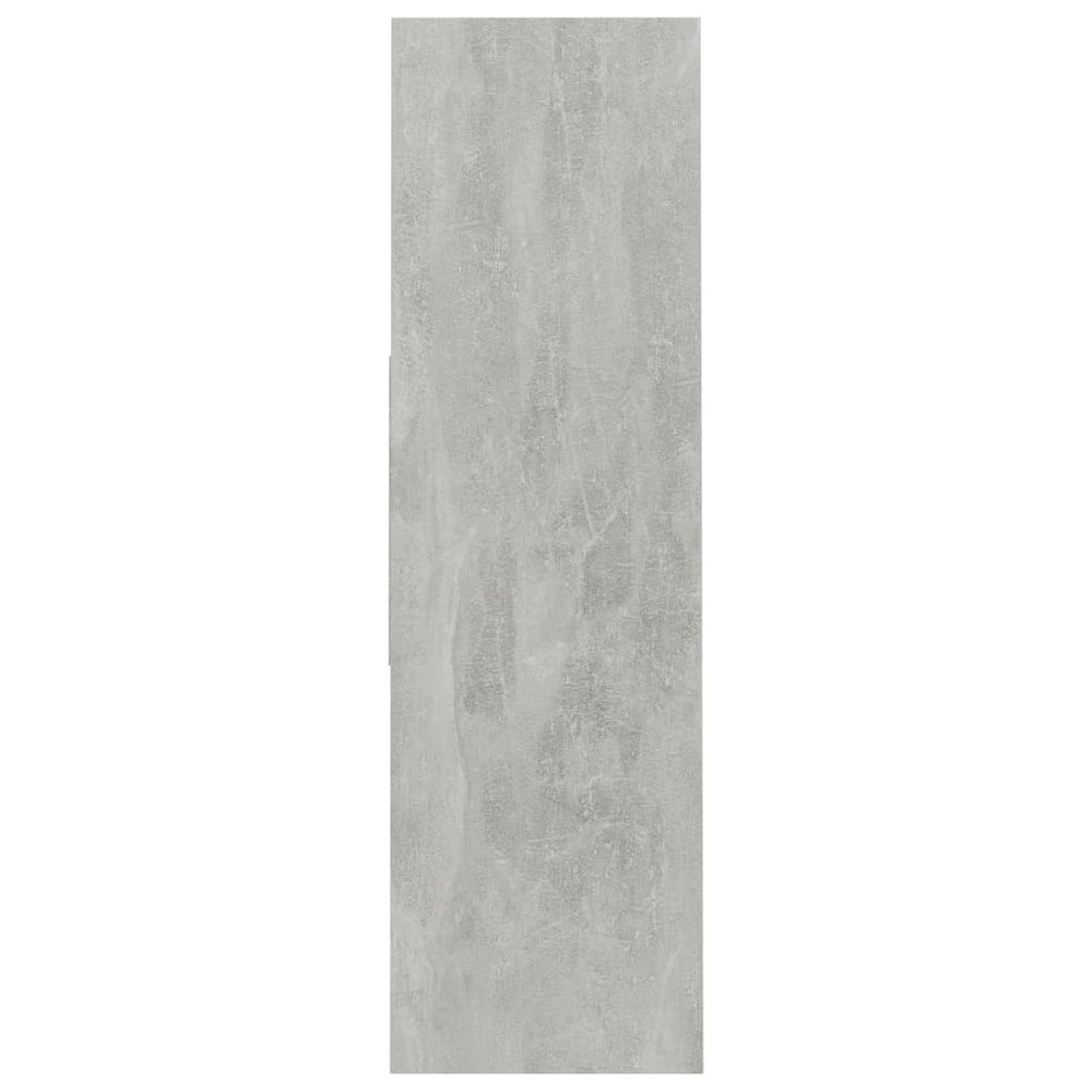 Boekenkast 97,5x29,5x100 cm bewerkt hout betongrijs MeubelReus