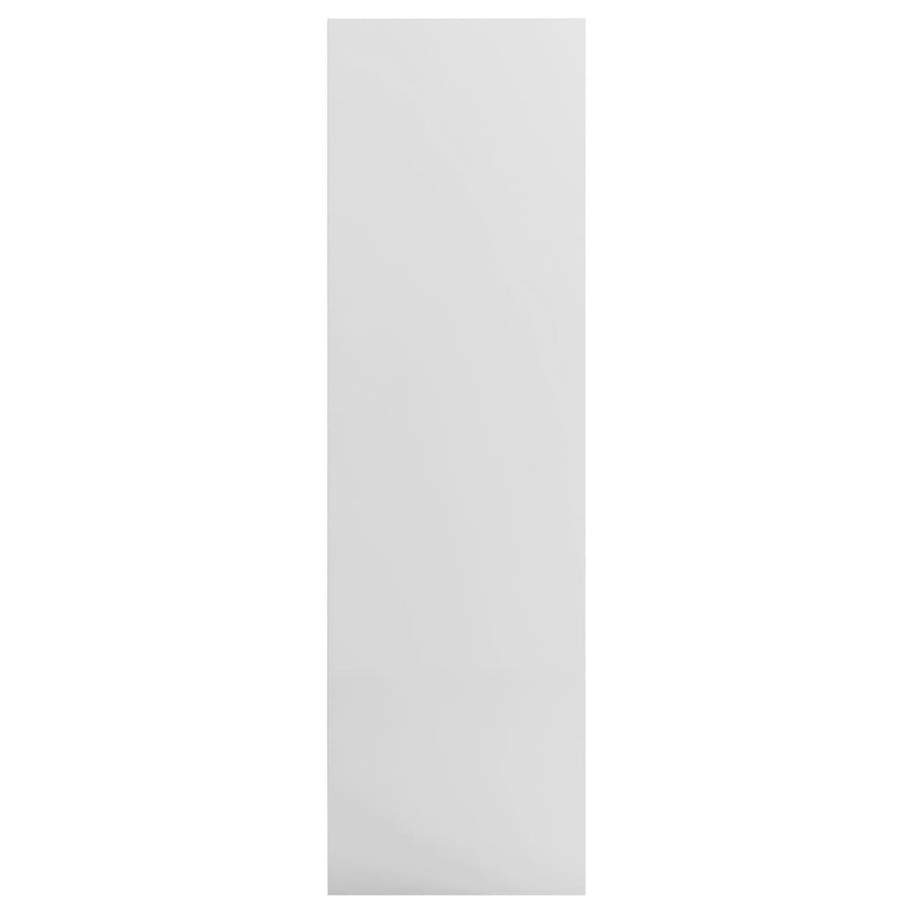 Boekenkast 97,5x29,5x100 cm spaanplaat hoogglans wit MeubelReus