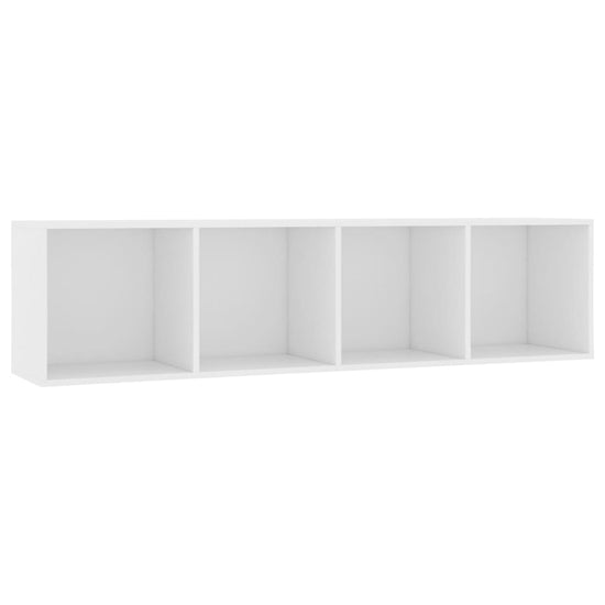 Boekenkast/tv-meubel 143x30x36 cm wit MeubelReus