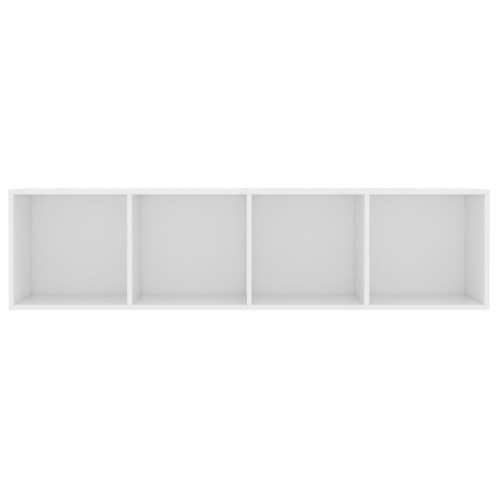Boekenkast/tv-meubel 143x30x36 cm wit MeubelReus