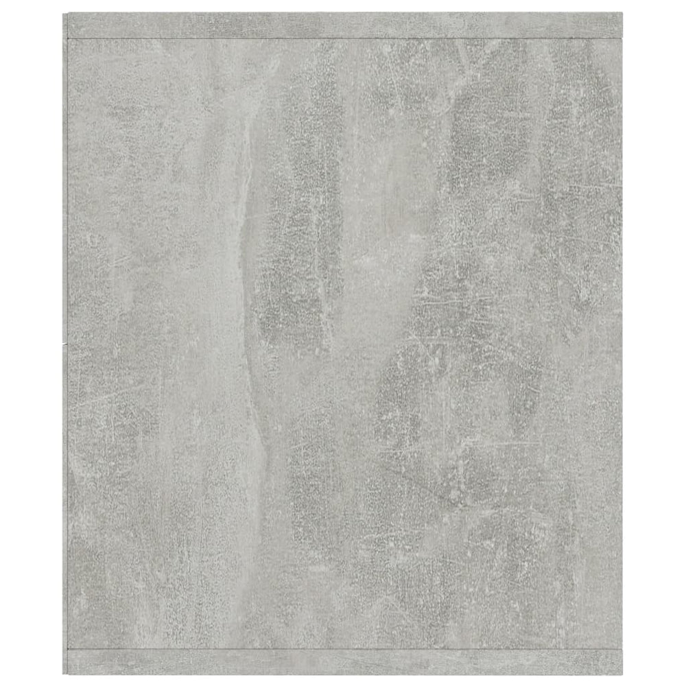 Boekenkast/tv-meubel 143x30x36 cm betongrijs MeubelReus