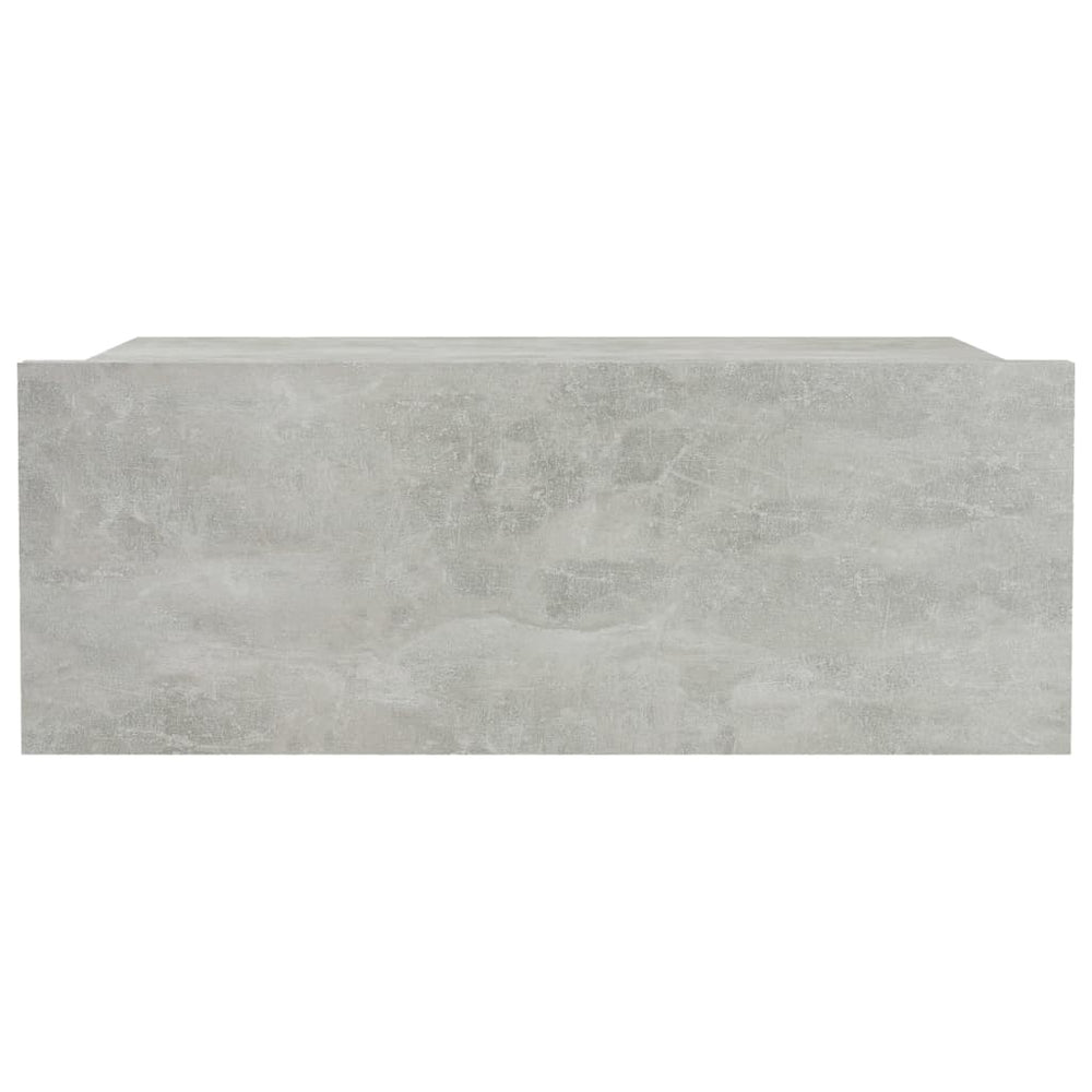 Nachtkastjes zwevend 2 st 40x30x15 cm spaanplaat betongrijs MeubelReus