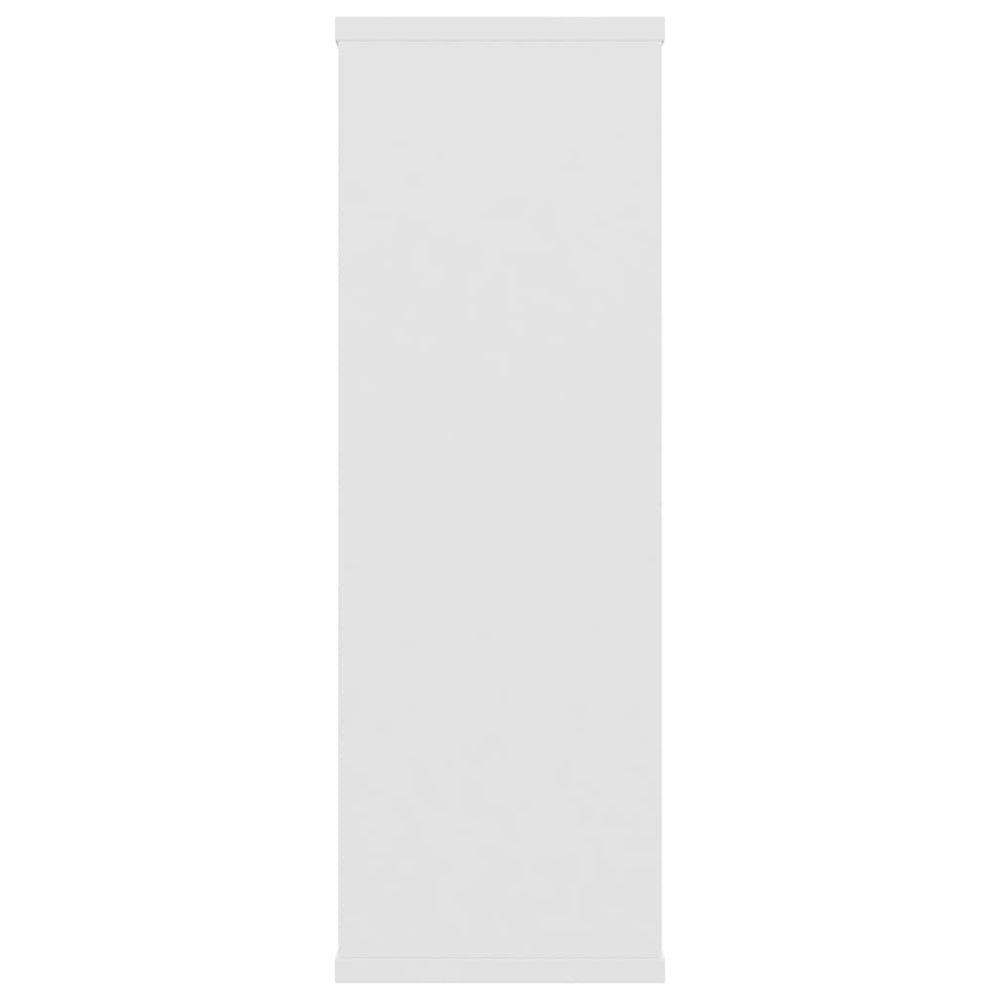Wandschappen 104x20x58,5 cm bewerkt hout wit MeubelReus