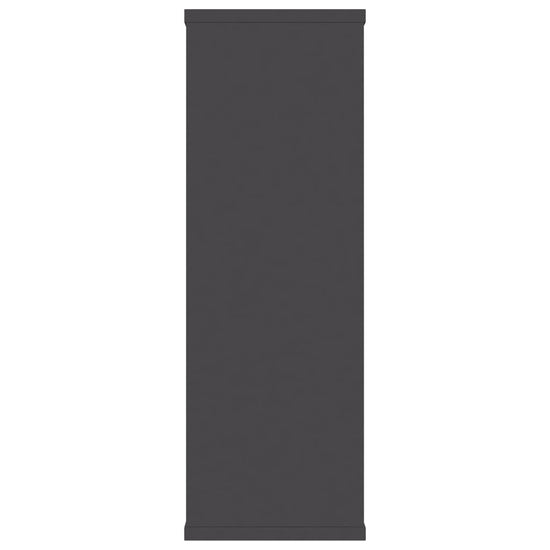 Wandschappen 104x20x58,5 cm bewerkt hout grijs MeubelReus