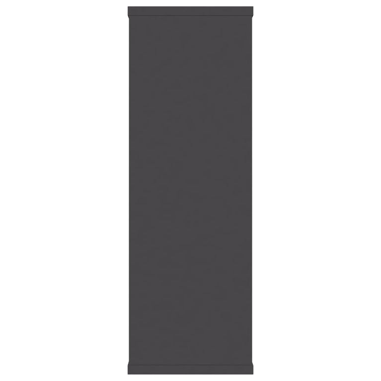 Wandschappen 104x20x58,5 cm bewerkt hout grijs MeubelReus