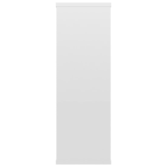 Wandschappen 104x20x58,5 cm bewerkt hout hoogglans wit MeubelReus