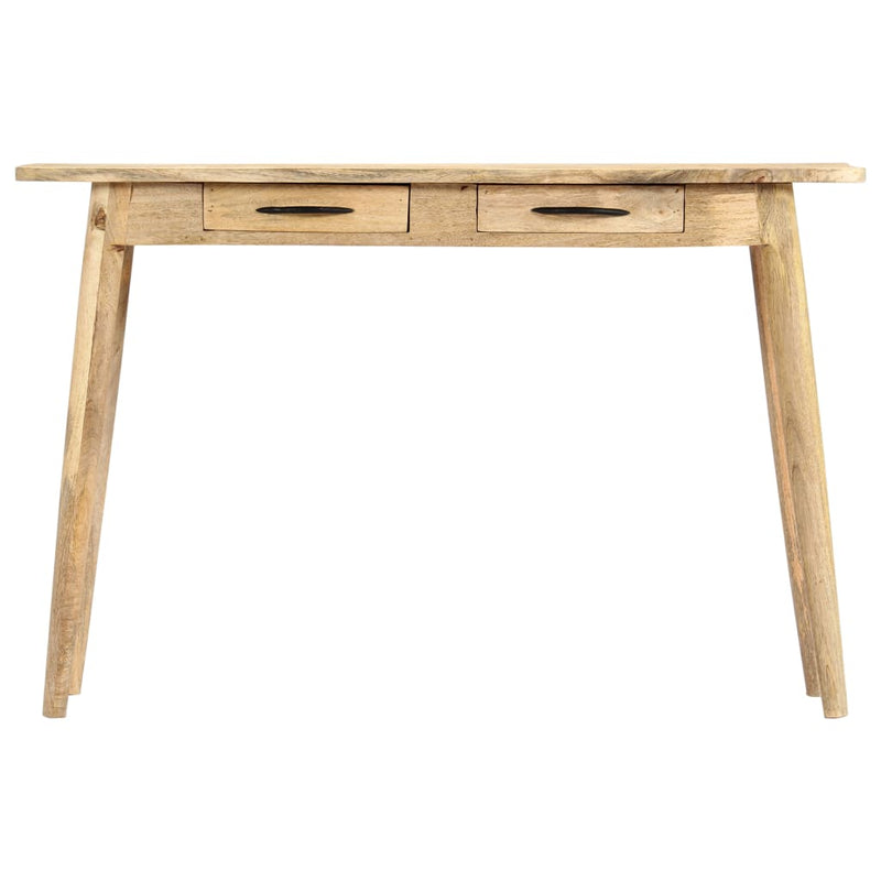 Wandtafel 115x40x75 cm massief ruw mangohout MeubelReus