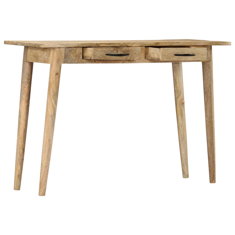 Wandtafel 115x40x75 cm massief ruw mangohout MeubelReus