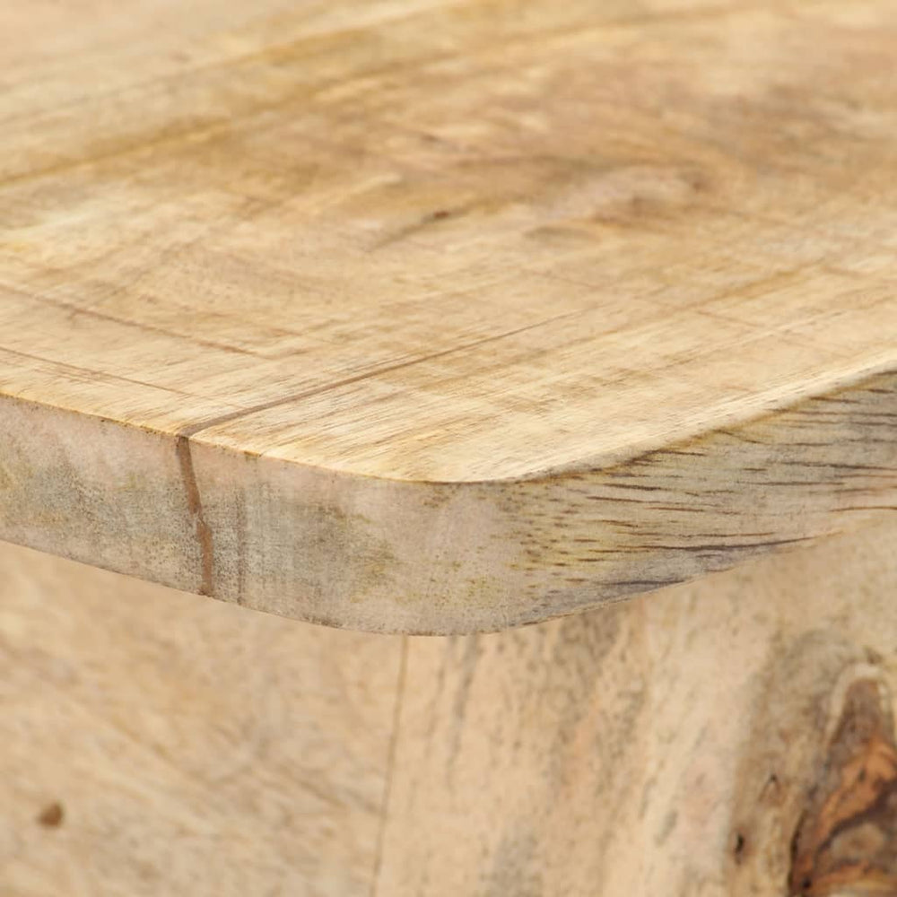 Wandtafel 115x40x75 cm massief ruw mangohout MeubelReus