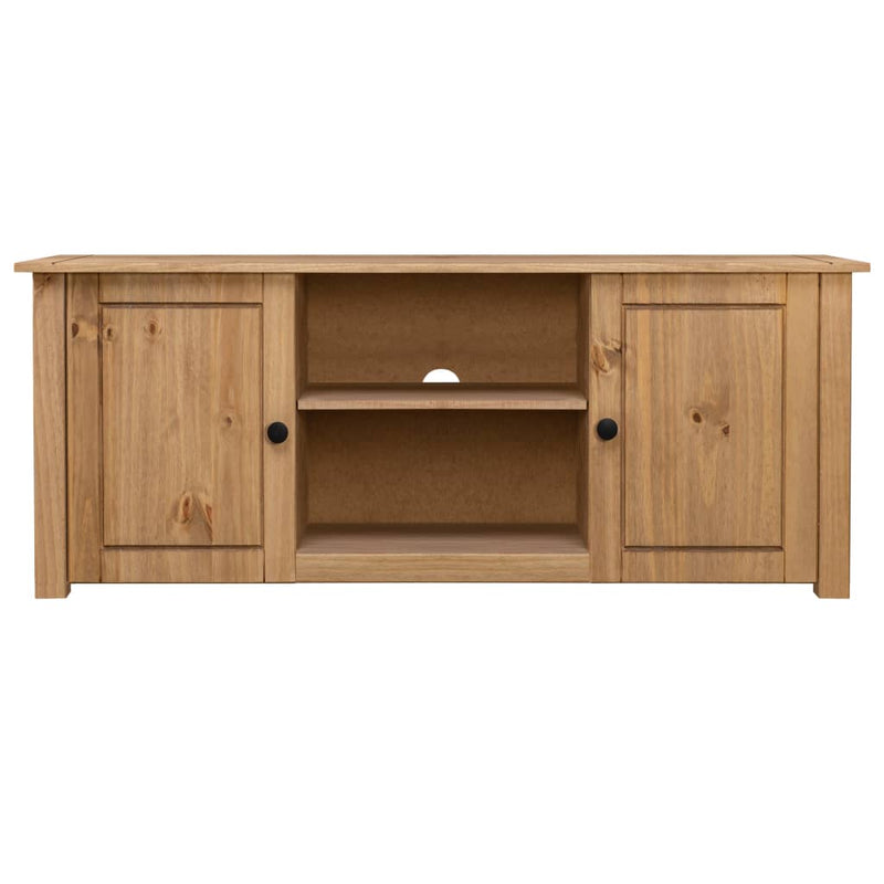 Tv-kast Panama Range 120x40x50 cm massief grenenhout MeubelReus