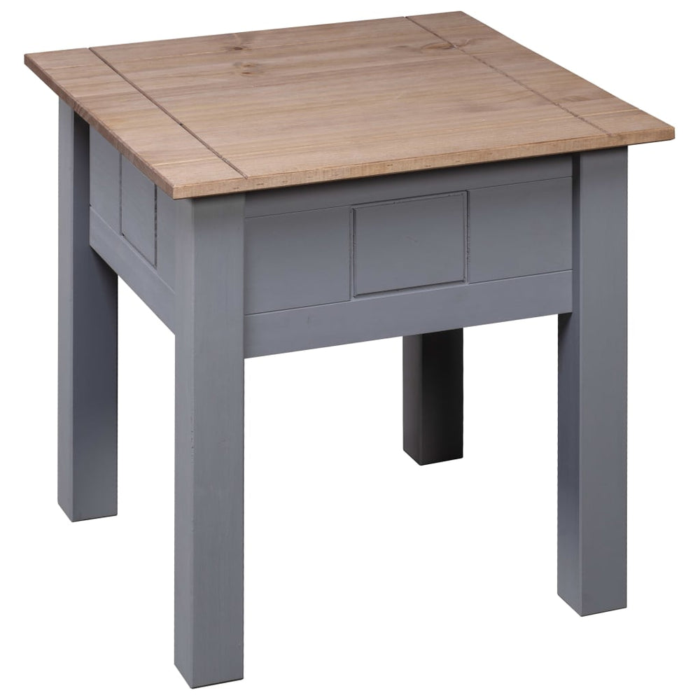 Nachtkastje Panama Range 50,5x50,5x52,5 cm grenenhout grijs MeubelReus