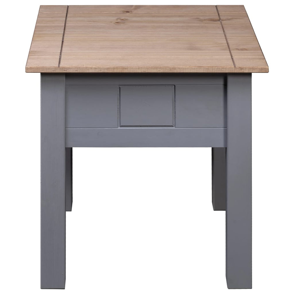 Nachtkastje Panama Range 50,5x50,5x52,5 cm grenenhout grijs MeubelReus