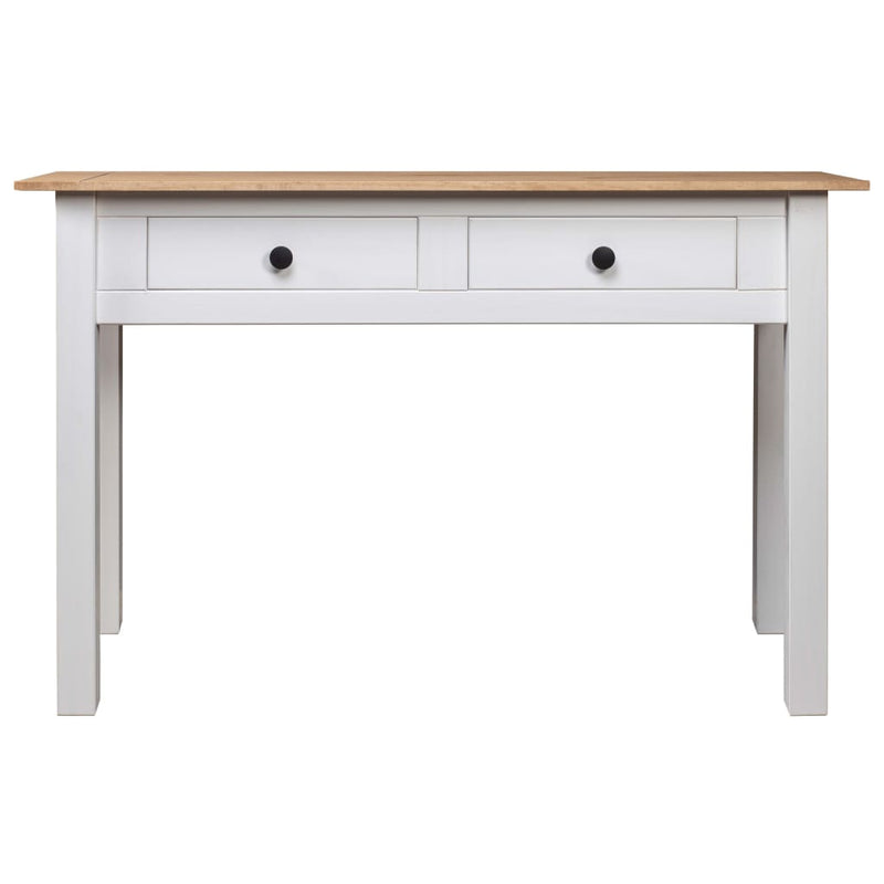 Wandtafel Panama Range 110x40x72 cm massief grenenhout wit MeubelReus