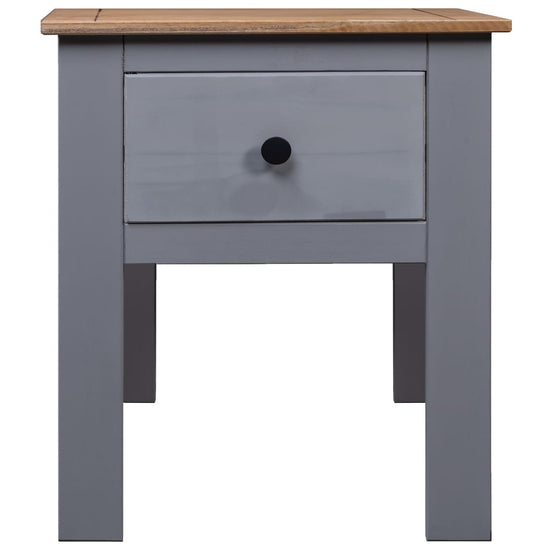 Nachtkastje Panama Range 46x40x57 cm grenenhout grijs MeubelReus