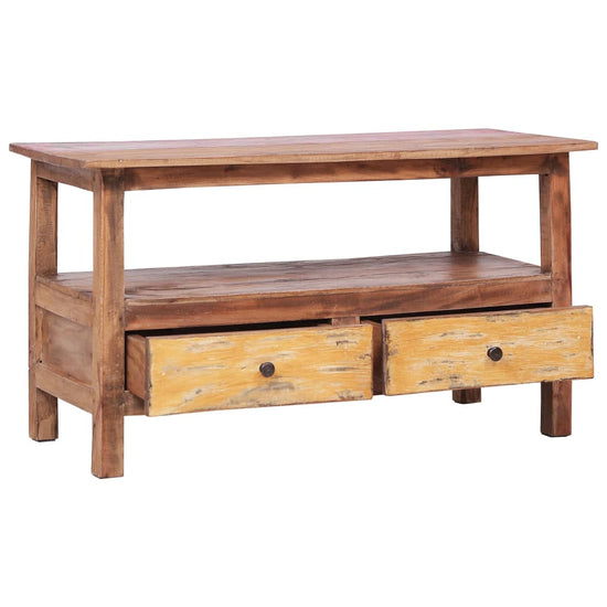 Tv-meubel 90x40x50 cm massief gerecycled hout MeubelReus