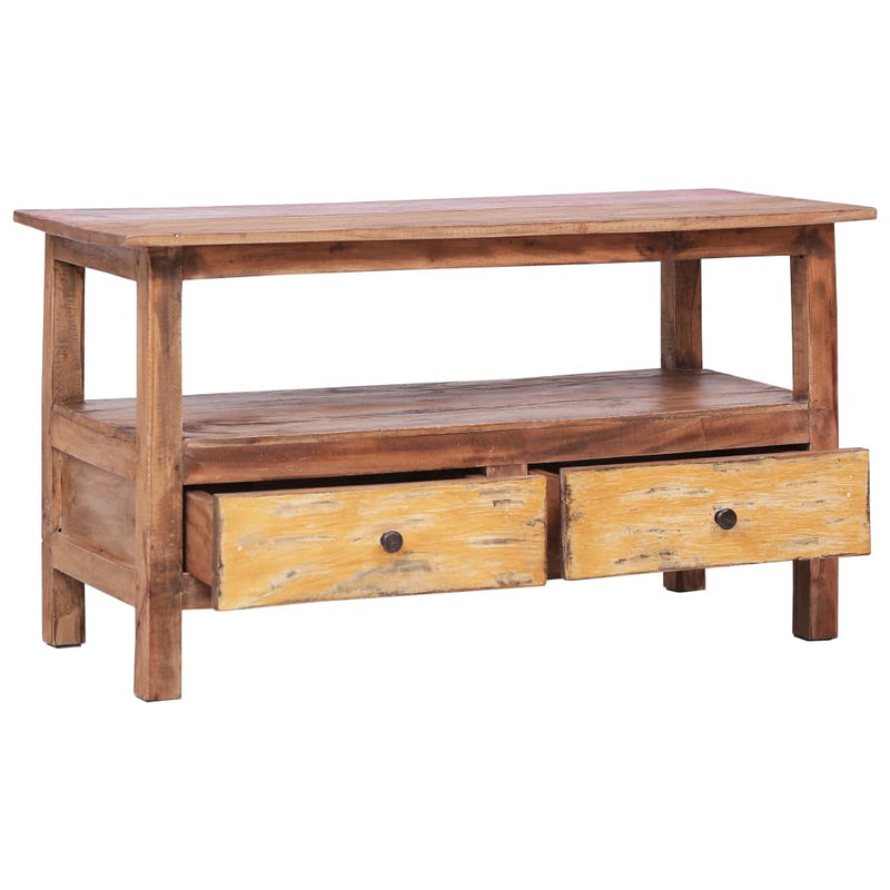 Tv-meubel 90x40x50 cm massief gerecycled hout MeubelReus