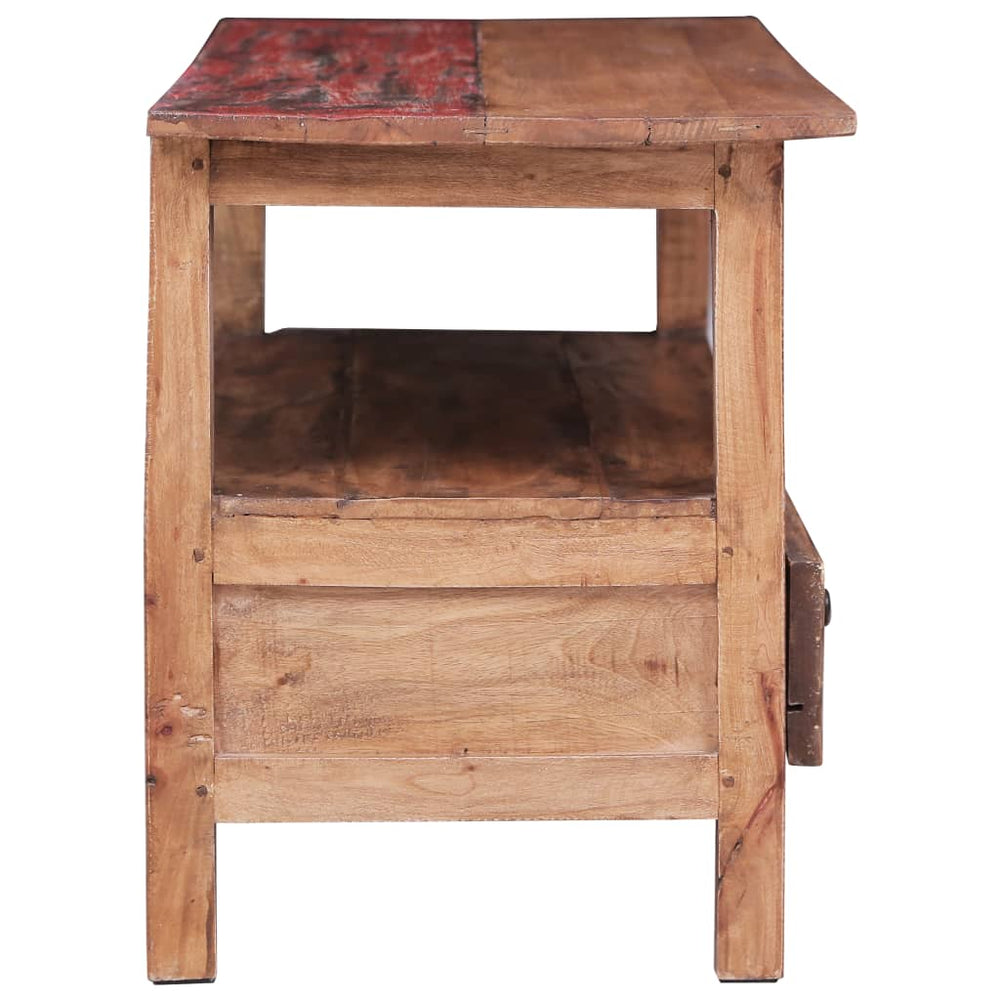 Tv-meubel 90x40x50 cm massief gerecycled hout MeubelReus