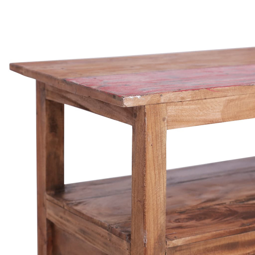 Tv-meubel 90x40x50 cm massief gerecycled hout MeubelReus