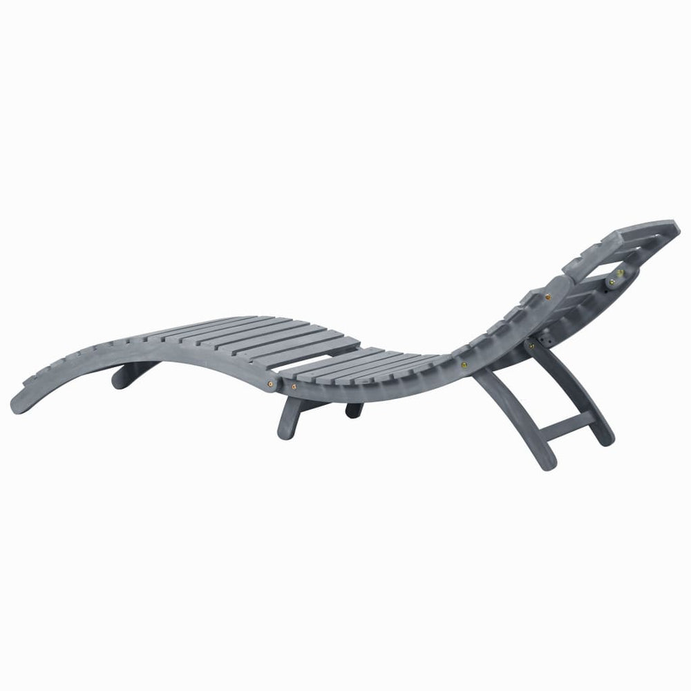Ligbed massief acaciahout greywash MeubelReus