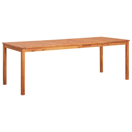 Tuintafel 215x90x74 cm massief acaciahout MeubelReus