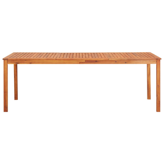 Tuintafel 215x90x74 cm massief acaciahout MeubelReus