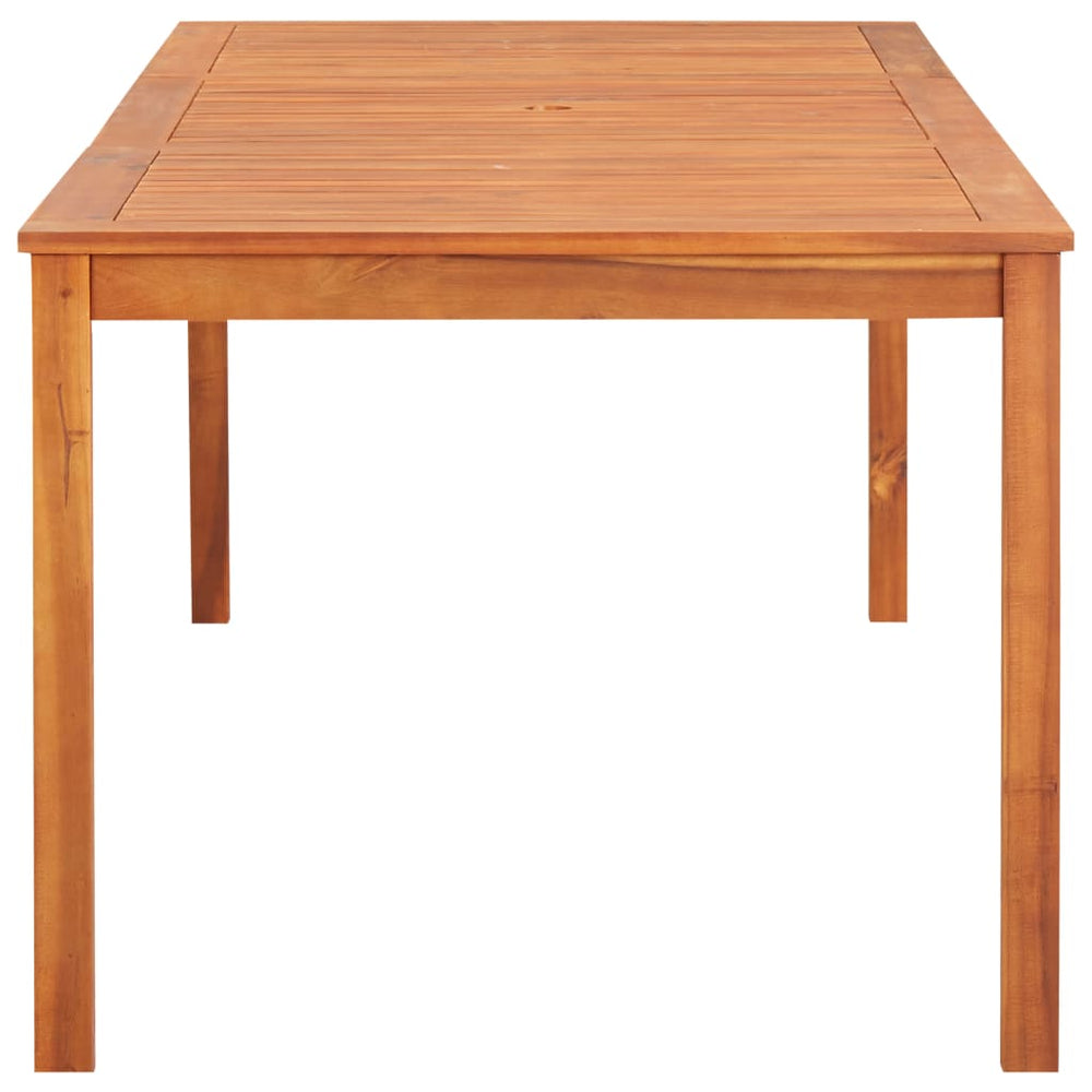 Tuintafel 215x90x74 cm massief acaciahout MeubelReus