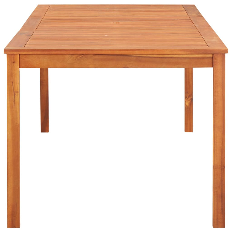 Tuintafel 215x90x74 cm massief acaciahout MeubelReus