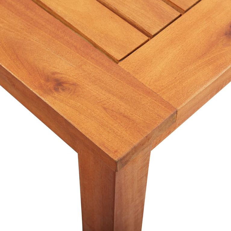Tuintafel 215x90x74 cm massief acaciahout MeubelReus