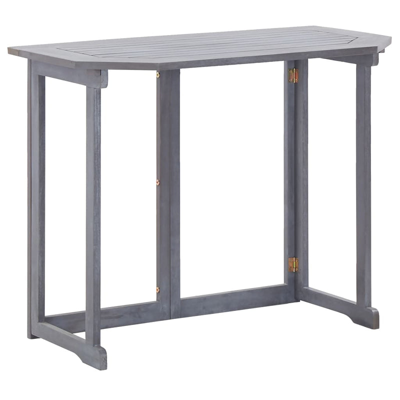 Balkontafel inklapbaar 90x50x74 cm massief acaciahout MeubelReus